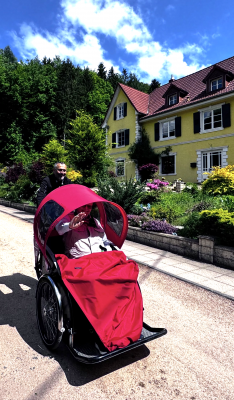 Rikscha-Projekt Saisonstart am 05.05.2025 Grumbachhof 