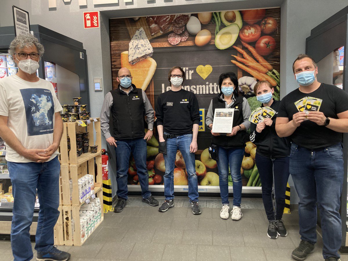 Spendenübergabe EDEKA Berberich Zirkus Althoff 
